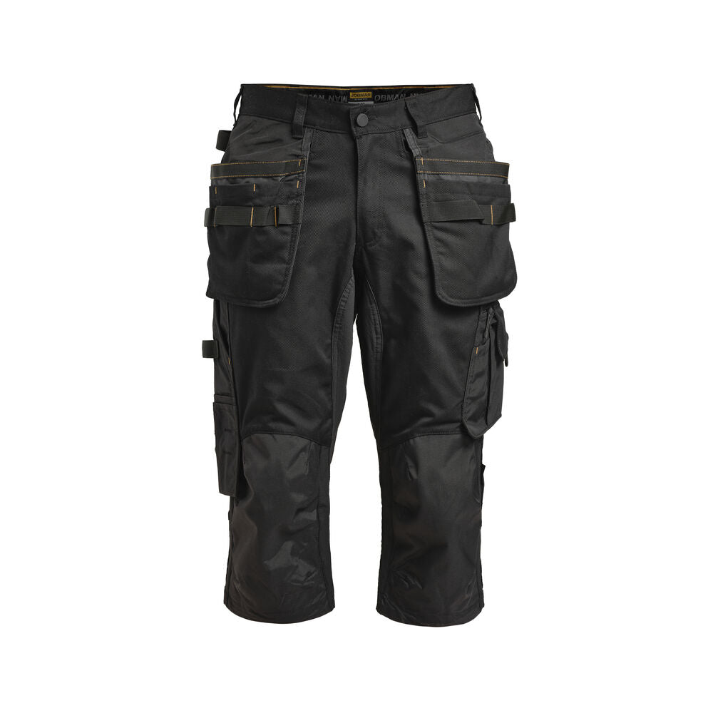 Jobman 2167 Pirate Shorts Stretch – black