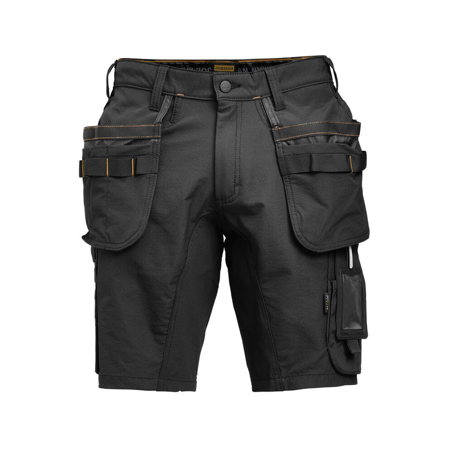 Jobman 2196 Håndverkershorts Stretch – Black