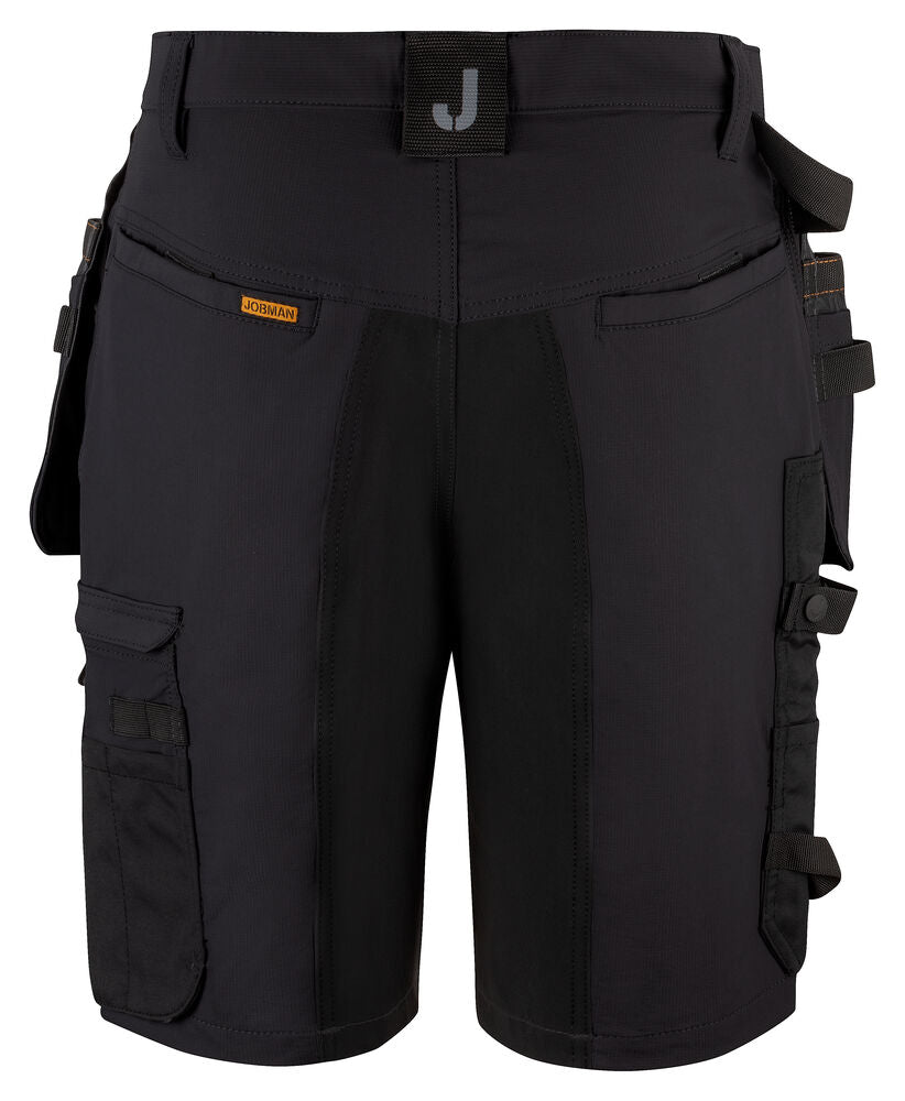 Jobman 2196 Håndverkershorts Stretch – bakside