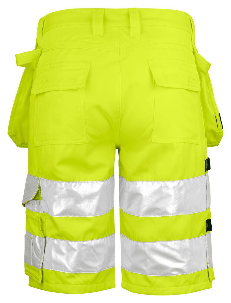 Jobman 2205 Håndverksshorts HV – bakside