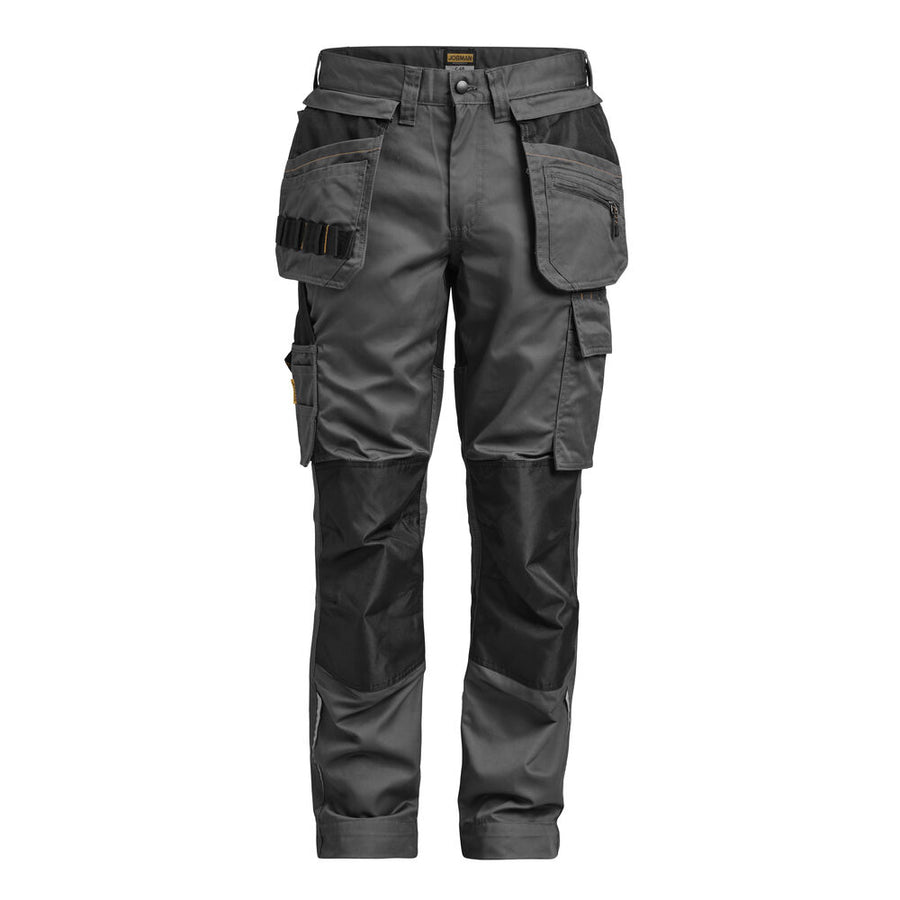 Jobman 2326 Craftman trousers stretch – Dark Grey/Black