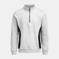 Jobman 5401 Sweatshirt 1/2 Zip – white/black