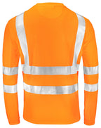 Jobman 5593 HV T-skjorte L/S – bakside