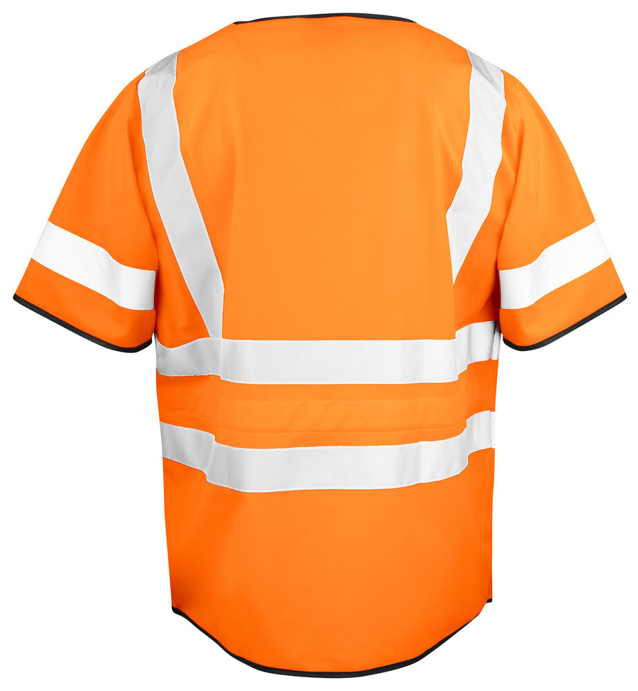 Jobman 7598 HV Refleksvest Kl 3 – bakside