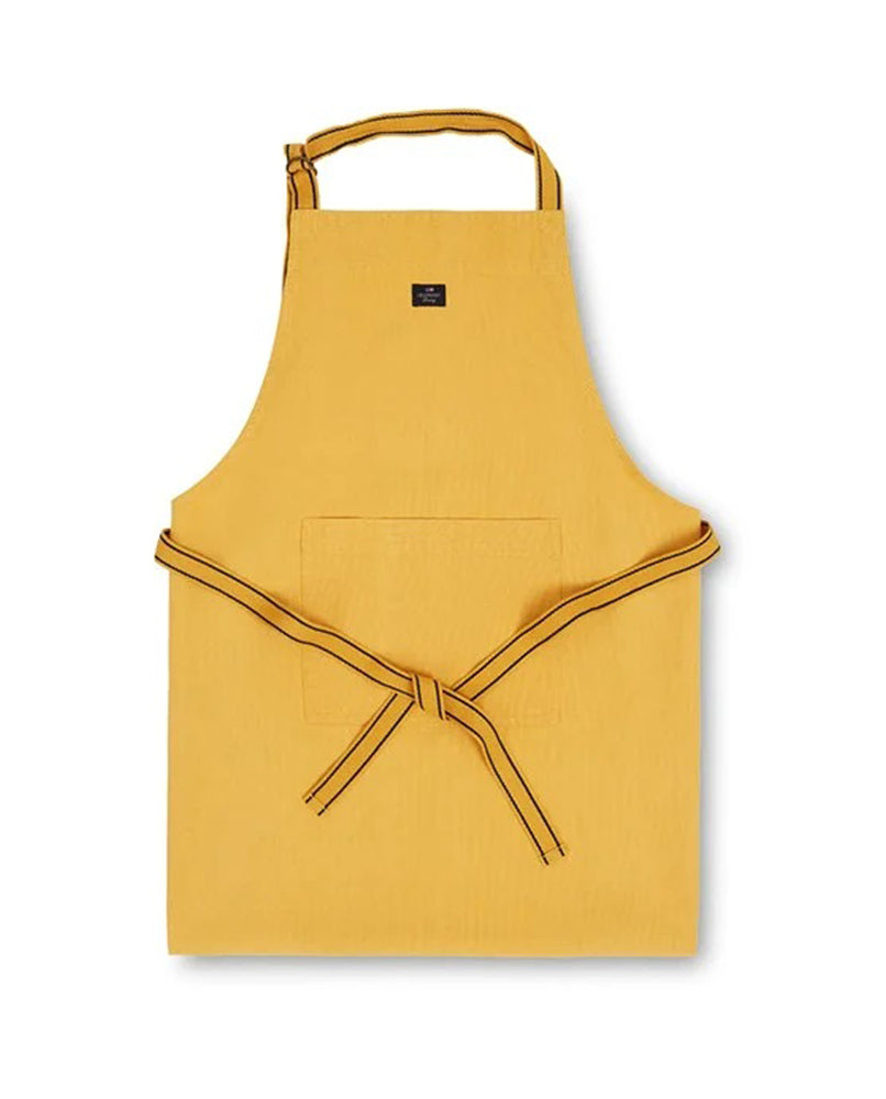 Lexington Icons Cotton Canvas Apron – forkle – Yellow