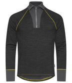 ProJob 3110 Undertrøye Zip – Black Melange