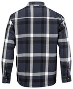 ProJob 5213 Flanellskjorte Foret – bakside