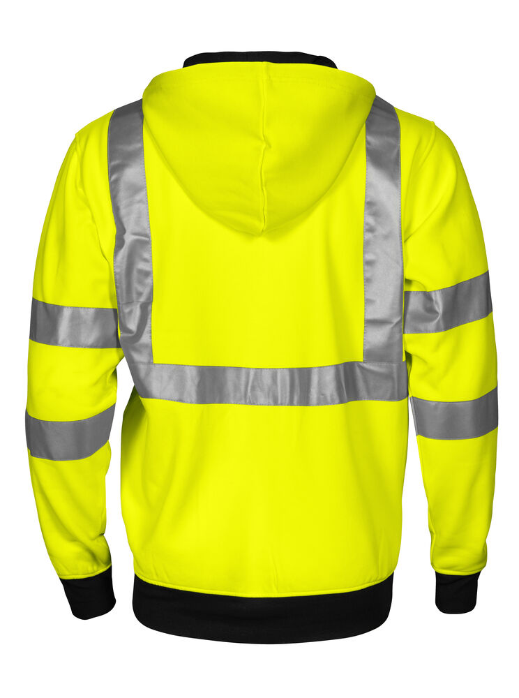 ProJob 6104 Hettejakke EN ISO 20471 Kl 3/2 – bakside