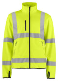 ProJob 6105 Lett softshelljakke EN ISO 20471 Kl 3 – Yellow/Black