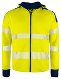 ProJob 6110 Hettejakke EN ISO 20471 Kl 3/2 – Yellow/Navy