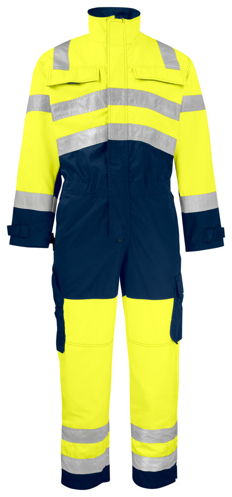 ProJob 6203 Kjeledress EN ISO 20471 Kl 3 – Yellow/Navy