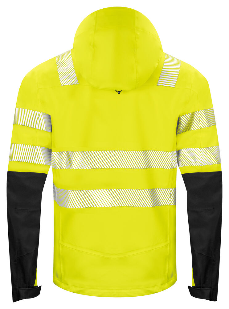ProJob 6416 Skalljakke EN ISO 20471 Kl 3/2 – bakside