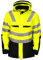 ProJob 6418 funksjonsjakke EN ISO 20471 Kl 3 Fôret – Yellow/Black