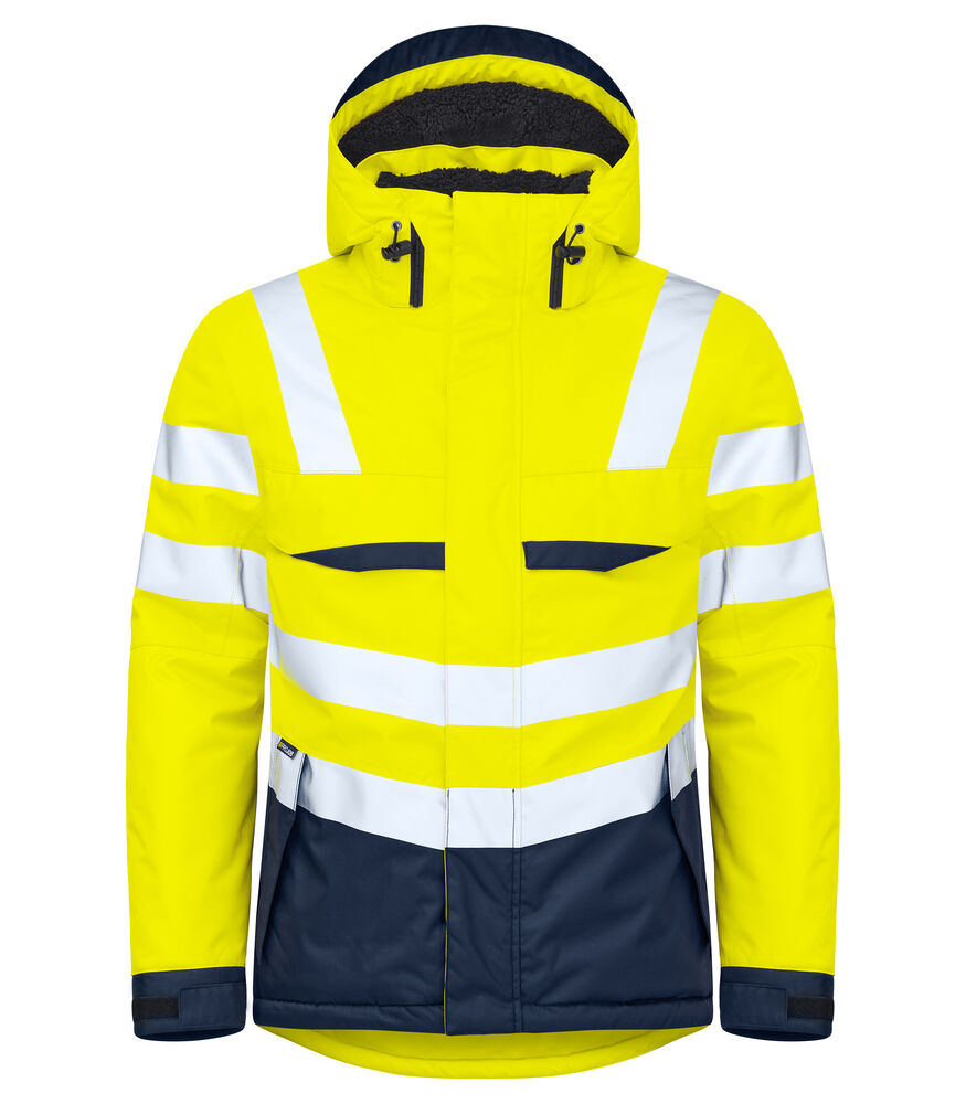 ProJob 6425 Fôret Funksjonsjakke EN ISO 20472 Klasse 3 – Yellow/Navy