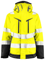ProJob 6449 Funksjonsjakke Dame EN ISO 20471 Kl 2/3 – Yellow/Black