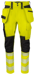 ProJob 6527 Håndverksbukse i 37,5™ EN ISO 20471 Kl 2 – Yellow/Black