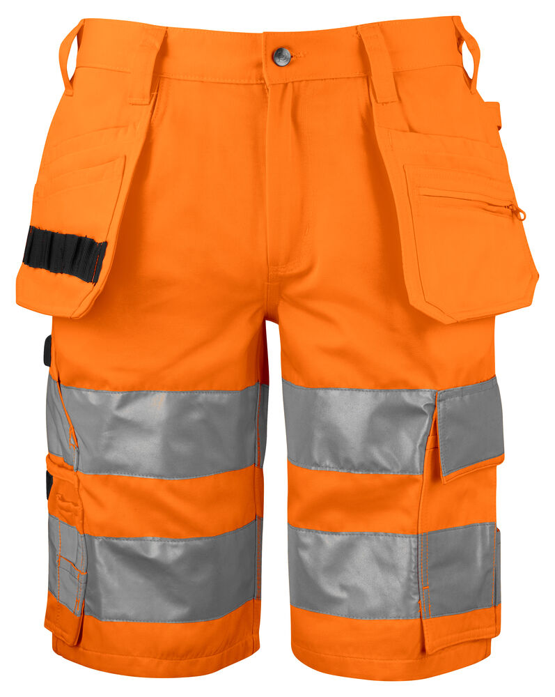 ProJob 6535 Shorts EN ISO 20471 Kl 2/1 – Orange/Black