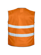 ProJob 6703 Refleksvest EN ISO 20471 Kl 2 – bakside