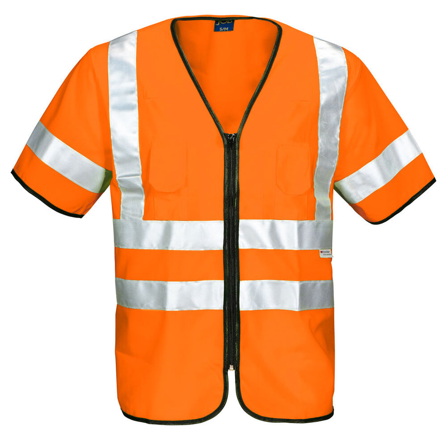 ProJob 6707 Refleksvest EN ISO 20471 Kl 3 – Orange