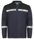 ProJob 7004 Langermet Pique – Navy/Black