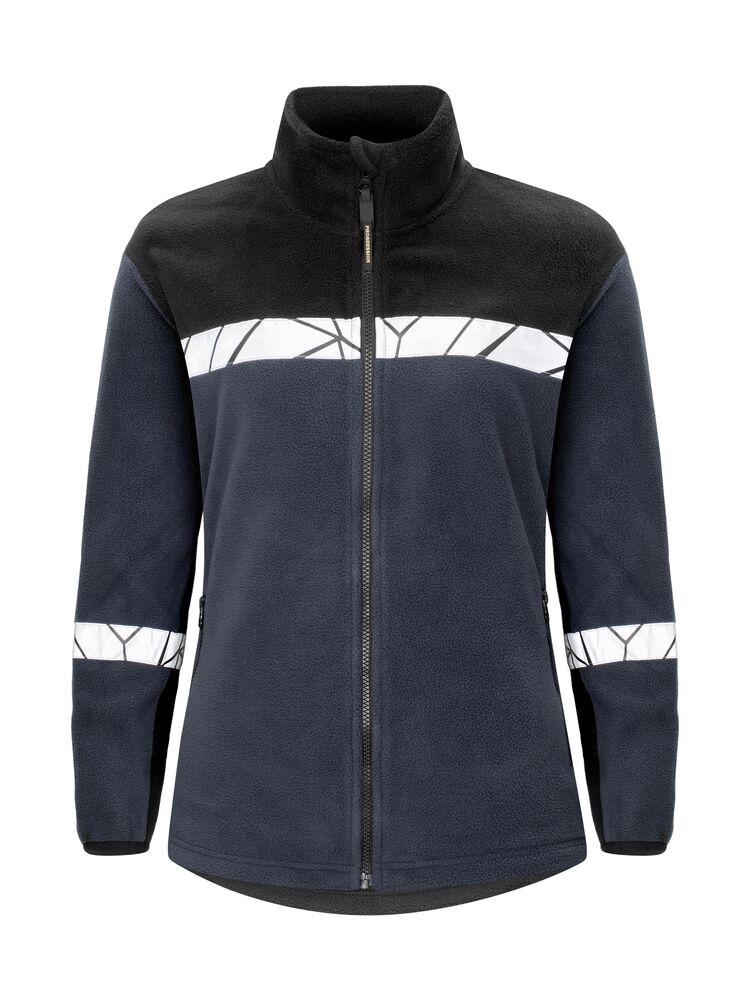 ProJob 7301 Fleecejakke Dame – Navy/Black
