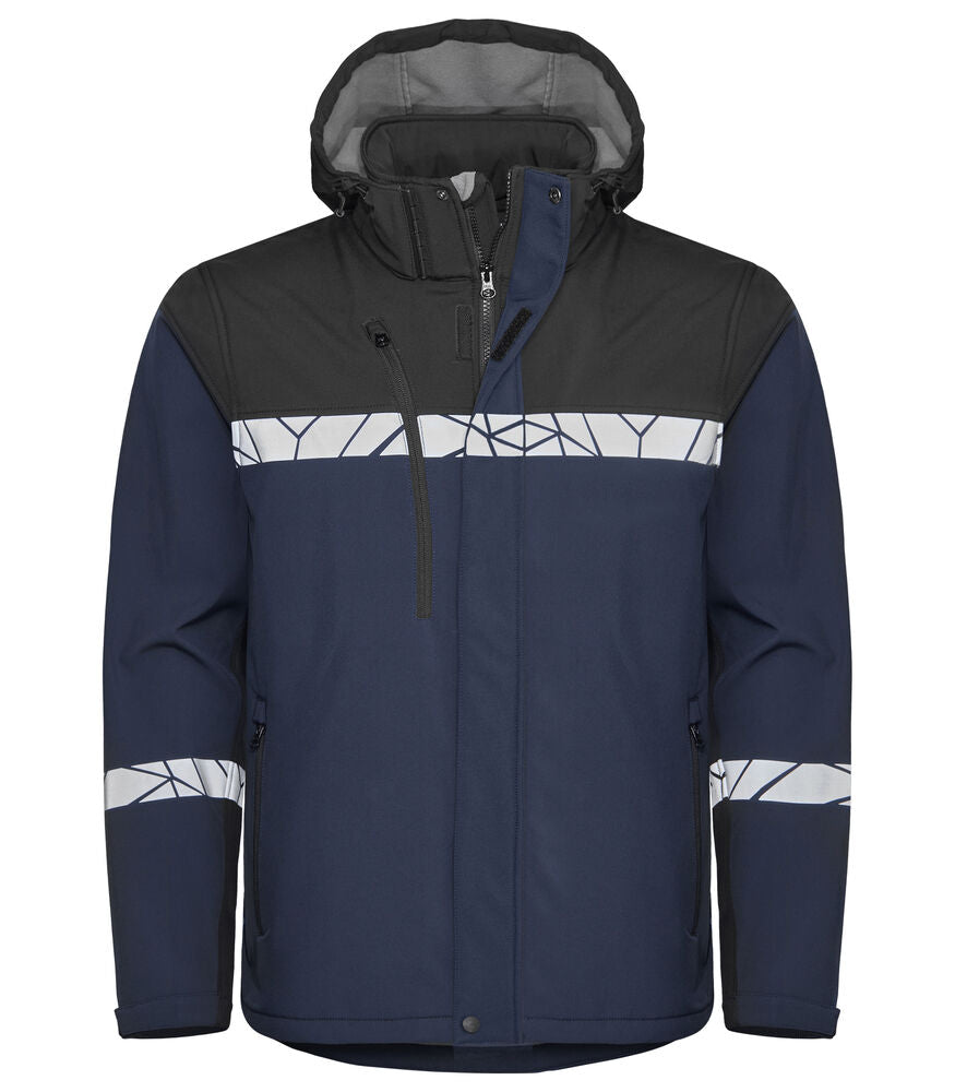 ProJob 7400 Softshelljakke – Navy/Black