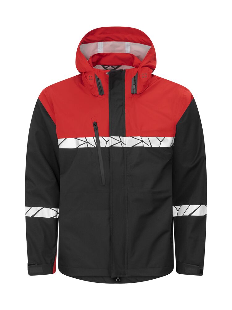 ProJob 7414 Skalljakke – Black/Red