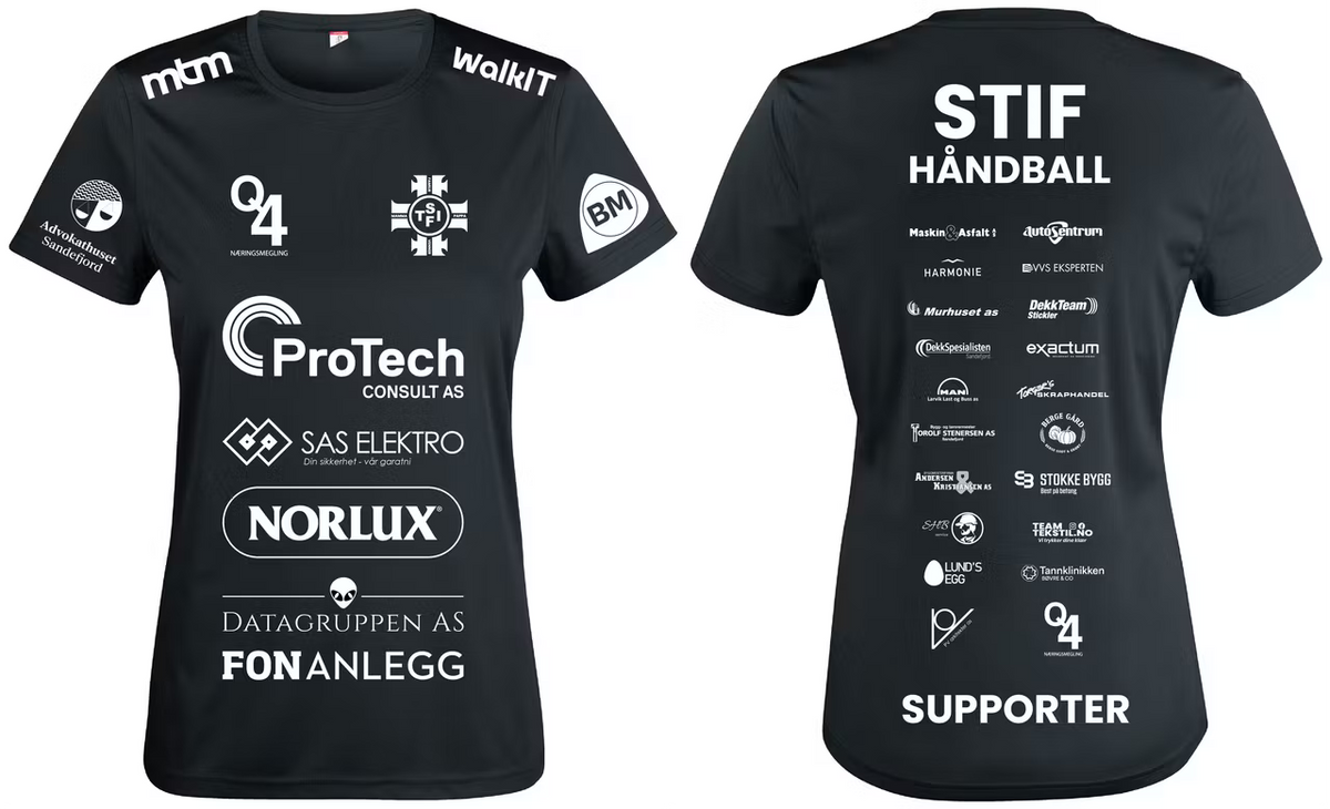 Supporter T-skjorte Unisex