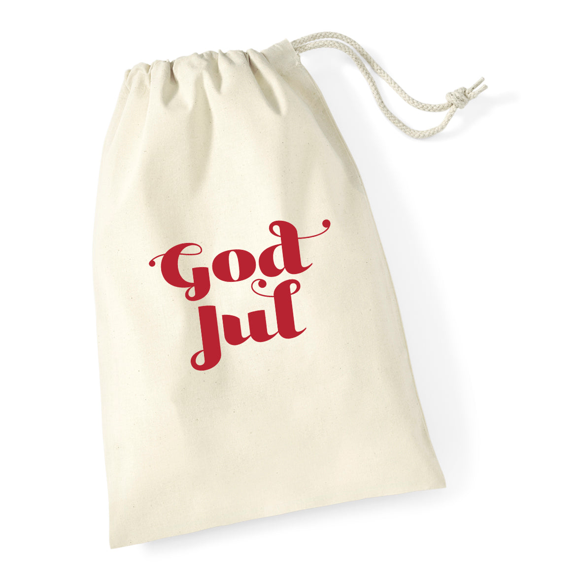 Westford Mill Cotton Stuff Bag God Jul – Natural