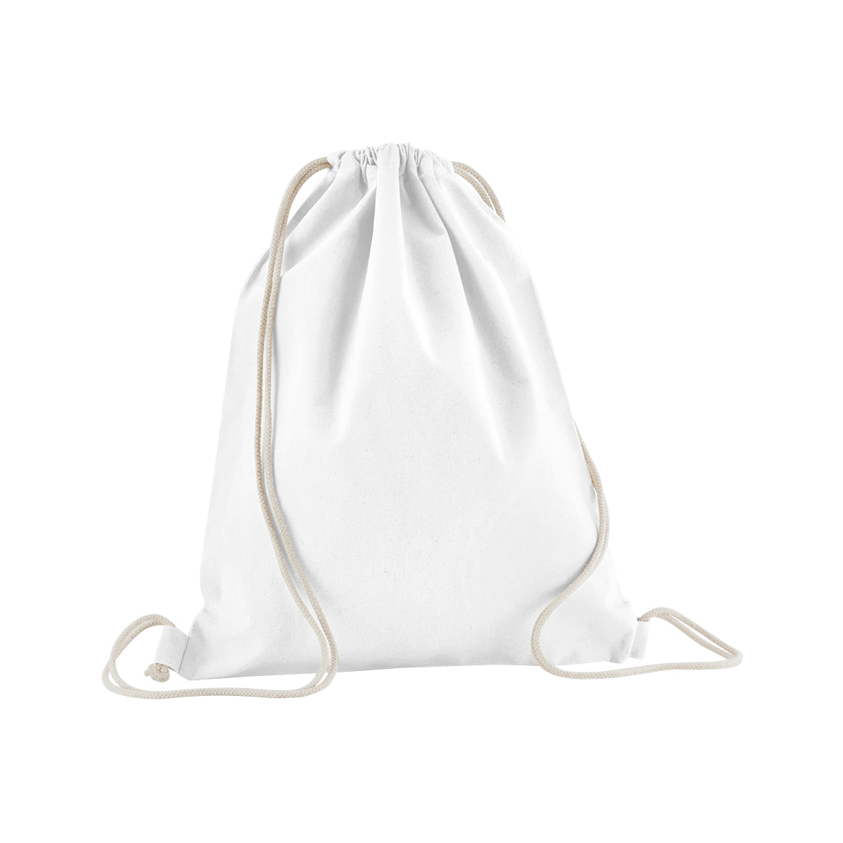Westford Mill Organic cotton inco gymsac – White