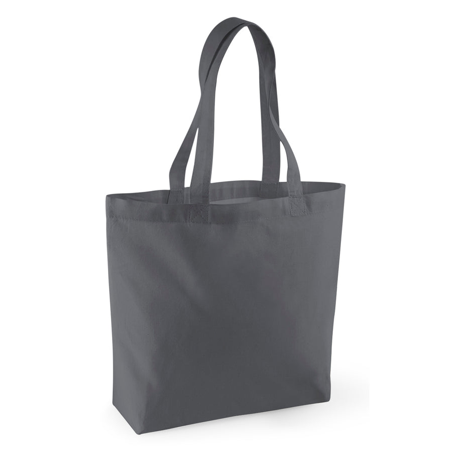 Westford Mill Organic Cotton Shopper – Graphite Grey