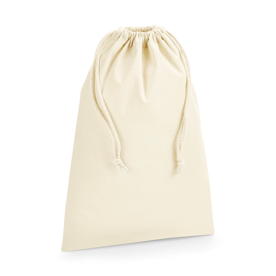 Westford Mill Organic Premium Cotton Stuff Bag – Natural