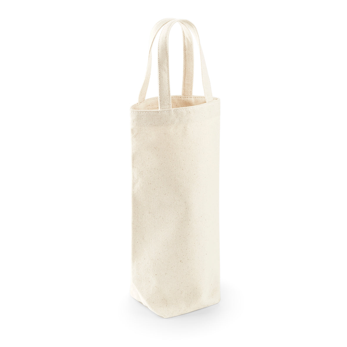 Westford Mill Fairtrade Cotton Bottle Bag – Natural